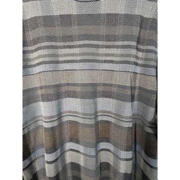 Talbots Men’s 100% Pima Cotton Long Sleeve Sweater Gray Tan Size L - Picture 4 of 8